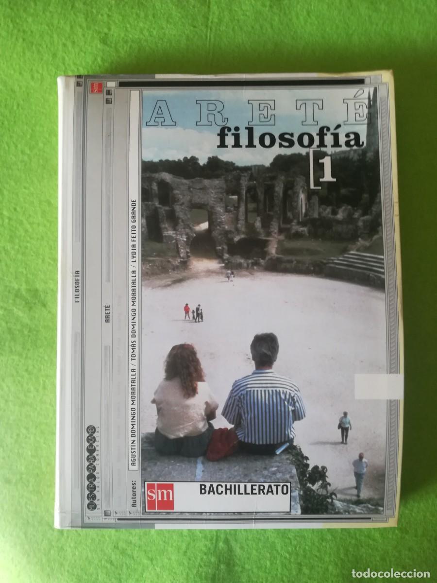 Libros de segunda mano: Libro de texto Arete Filosofia 1 sm bachillerato 2000