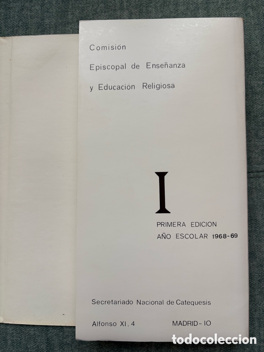 Libros de segunda mano: (L711) PROGRAMAS DE RELIGION - ENSE&Ntilde;ANZA PRIMARIA - 1&ordf; ed. - curso 1968-69 - Foto 4