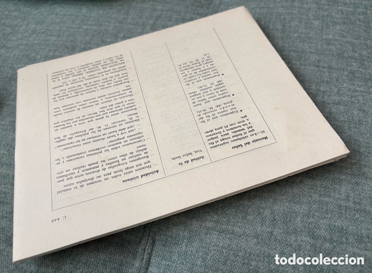 Libros de segunda mano: (L711) PROGRAMAS DE RELIGION - ENSE&Ntilde;ANZA PRIMARIA - 1&ordf; ed. - curso 1968-69 - Foto 10