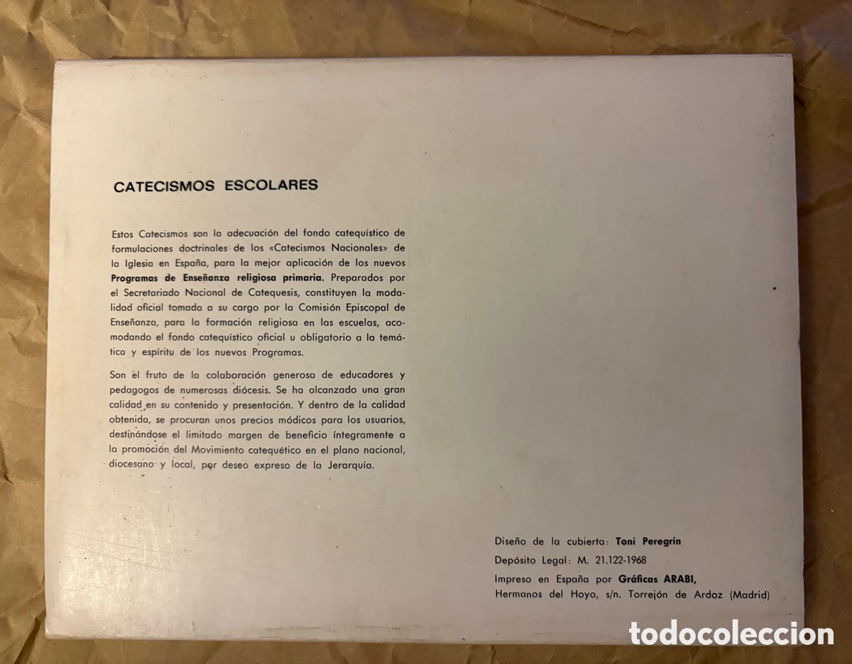 Libros de segunda mano: (L711) PROGRAMAS DE RELIGION - ENSE&Ntilde;ANZA PRIMARIA - 1&ordf; ed. - curso 1968-69 - Foto 18
