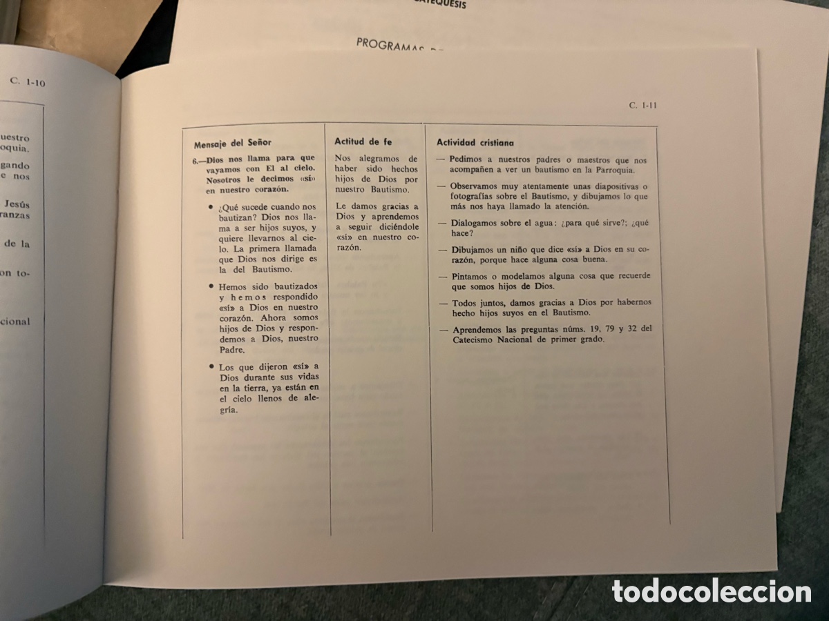 Libros de segunda mano: (L711) PROGRAMAS DE RELIGION - ENSE&Ntilde;ANZA PRIMARIA - 1&ordf; ed. - curso 1968-69 - Foto 20