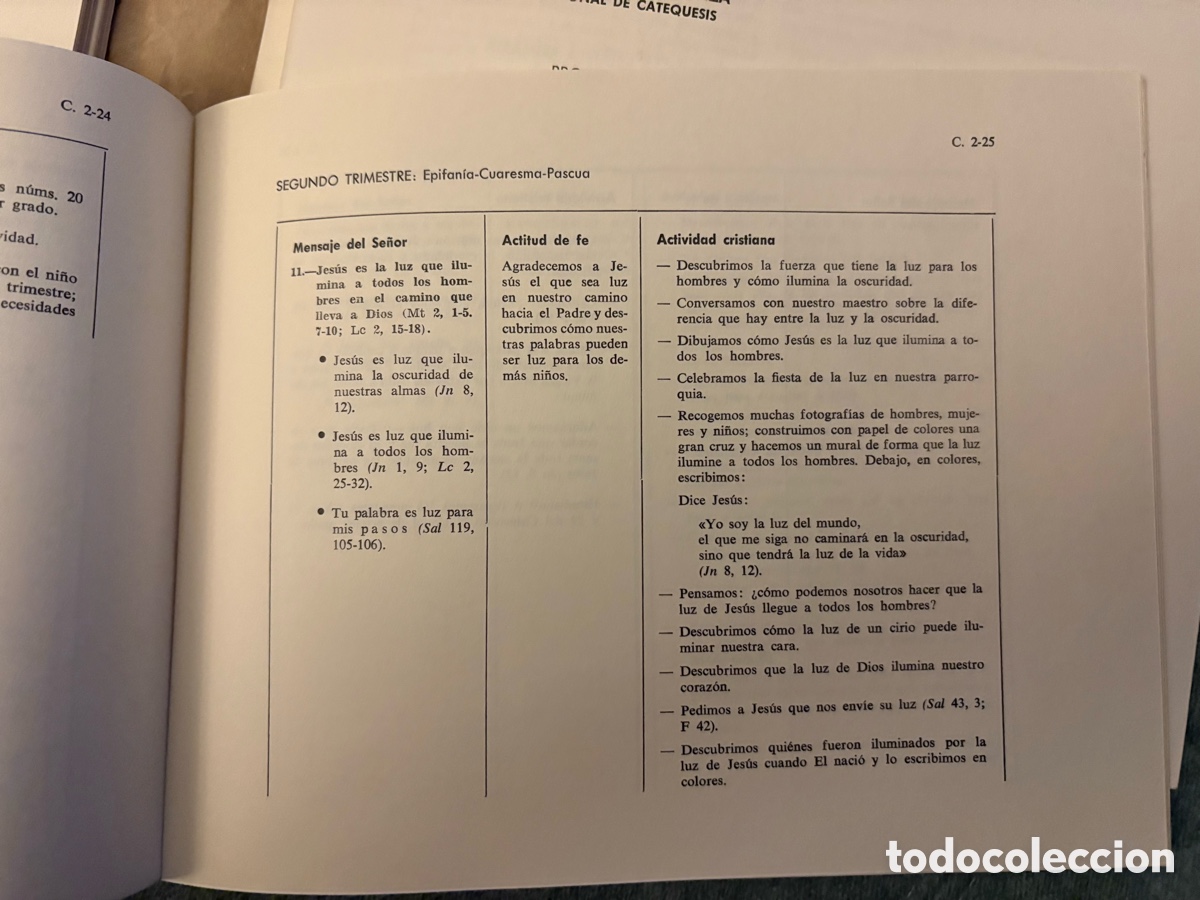 Libros de segunda mano: (L711) PROGRAMAS DE RELIGION - ENSE&Ntilde;ANZA PRIMARIA - 1&ordf; ed. - curso 1968-69 - Foto 21