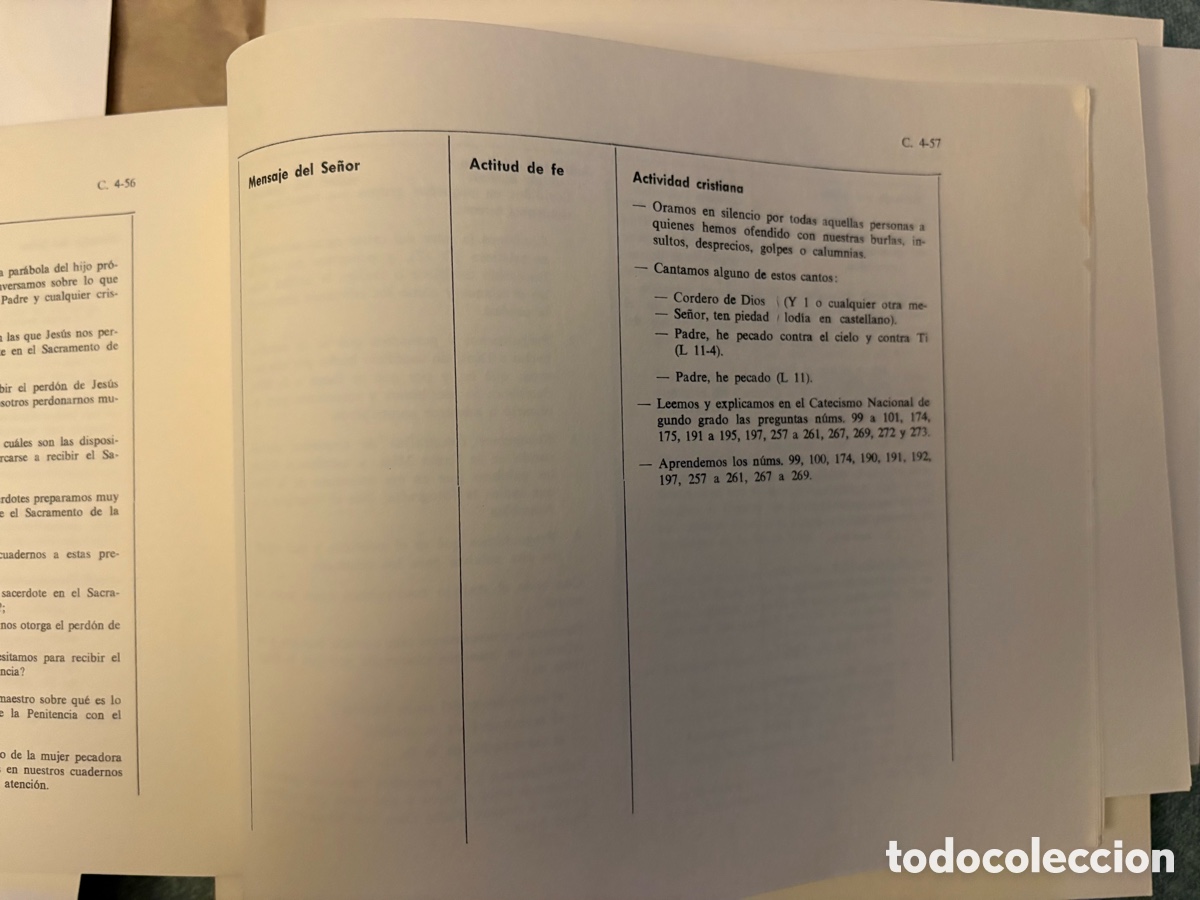 Libros de segunda mano: (L711) PROGRAMAS DE RELIGION - ENSE&Ntilde;ANZA PRIMARIA - 1&ordf; ed. - curso 1968-69 - Foto 23