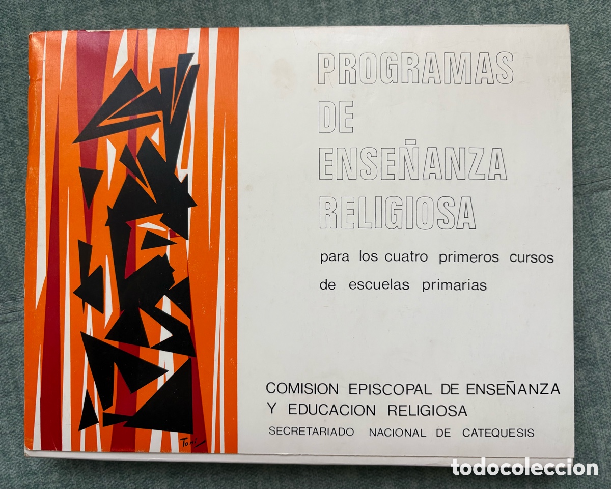 Gebrauchte B&uuml;cher: (L711) PROGRAMAS DE RELIGION - ENSE&Ntilde;ANZA PRIMARIA - 1&ordf; ed. - curso 1968-69