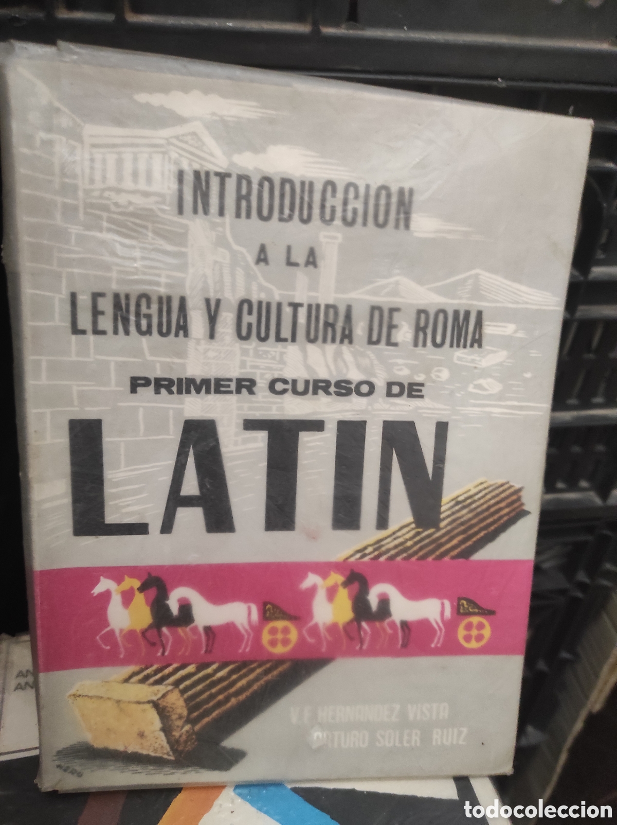 Libros de segunda mano: Primer curso de lat&iacute;n. Introducci&oacute;n a la lengua y cultura de Roma - V. Eugenio (PEDIDO MINIMO 10&euro;)