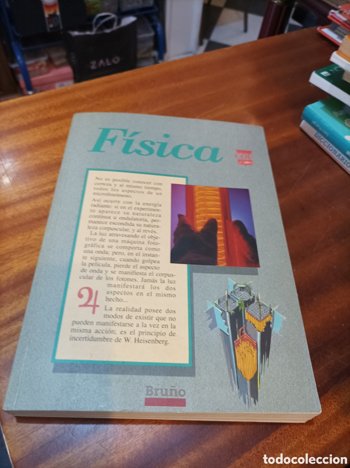 Libros de segunda mano: FISICA COU.EDITORIAL BRU&Ntilde;O.1992