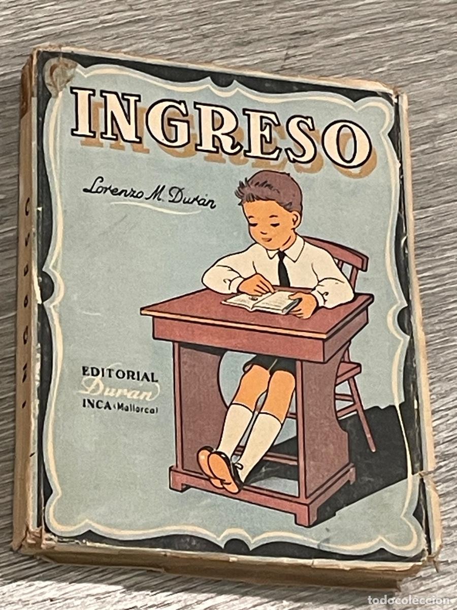 Libros de segunda mano: LORENZO M&ordf; DURAN - ENCICLOPEDIA ESCOLAR PARA INGRESO - ED.DURAN INCA 10A.ED.