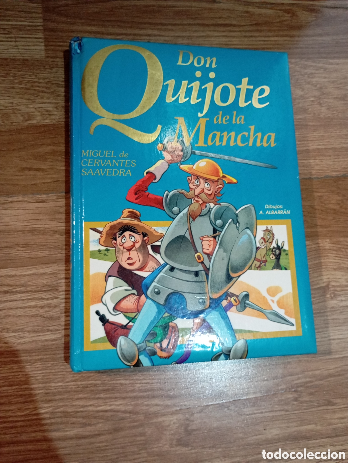 Libros de segunda mano: Libro don quijote de la mancha versi&oacute;n descatalogada
