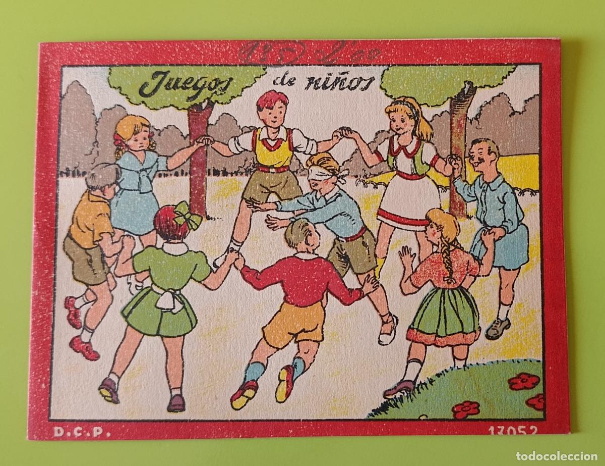 Libros de segunda mano: RARA CARTILLA DE COLOREAR INFANTIL. JUEGOS DE NI&Ntilde;OS. NARMAS. DCP 17062. SIN COLOREAR. A&Ntilde;OS 50