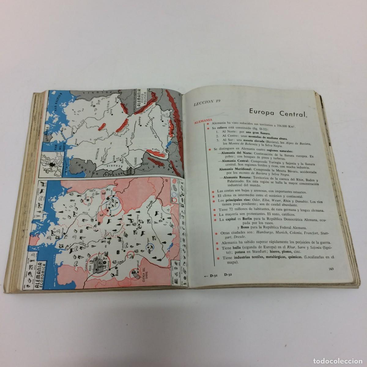 Libros de segunda mano: Libros de Texto: Geografia Universal 2&ordm; a&ntilde;o - Ediciones S.M. (1963) - Foto 3