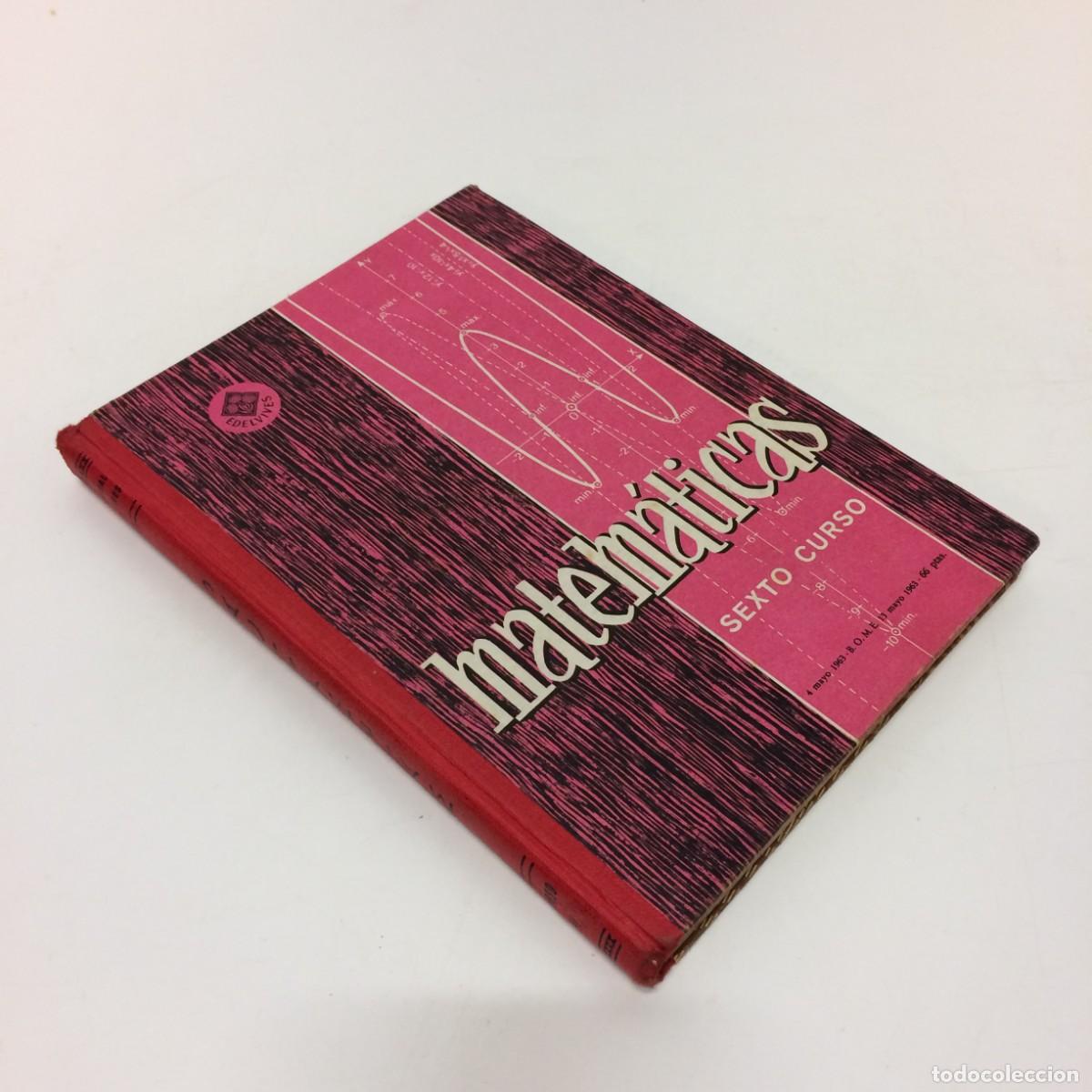 Libros de segunda mano: Libros de Texto: Matematicas 6&ordm; curso - Editorial Luis Vives (1963) - Foto 1