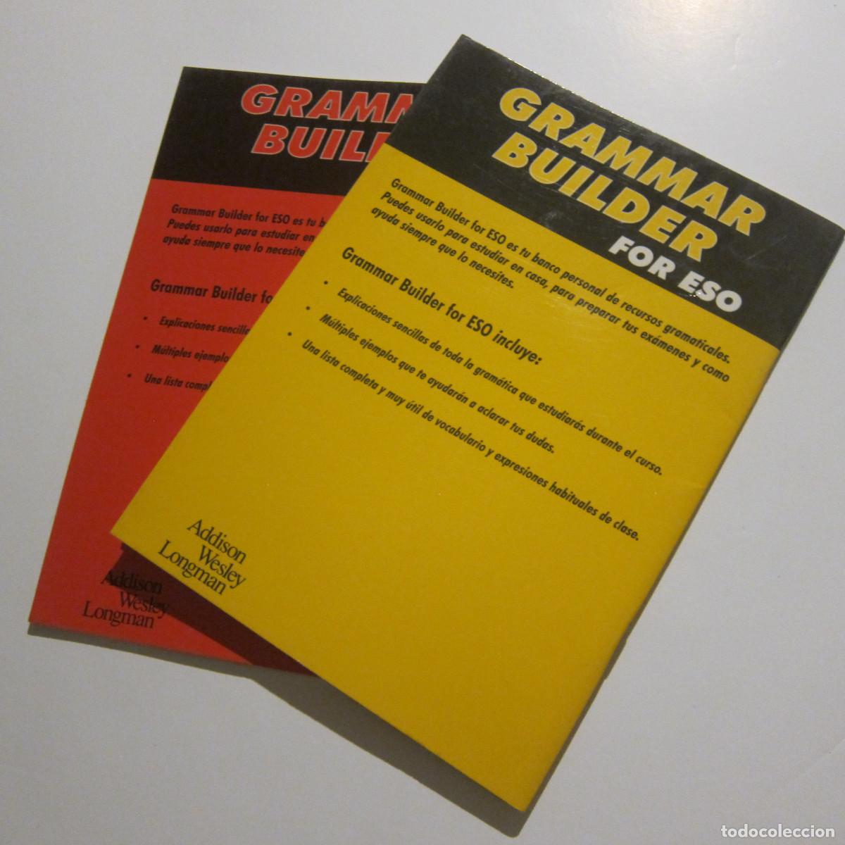Libros de segunda mano: GRAMMAR BUILDER FOR ESO 1 Y 2 (LONGMAN) 2 LIBROS IDIOMAS LIBRO - Foto 2