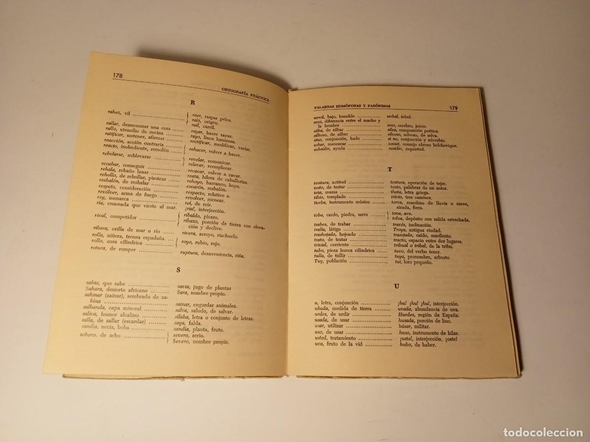 Libros de segunda mano: 1974 - MIRANDA PODADERA - ORTOGRAF&Iacute;A PR&Aacute;CTICA - Foto 3