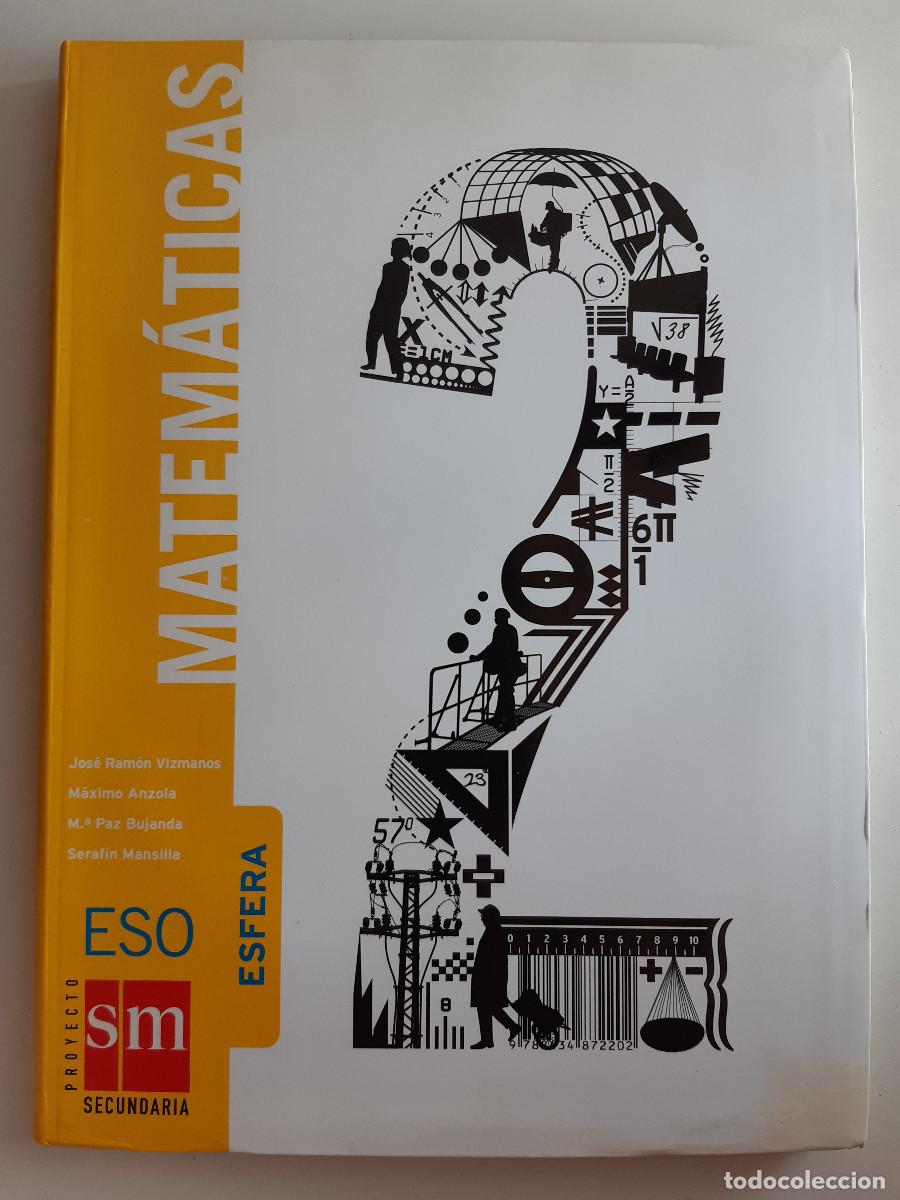 Libros de segunda mano: MATEMATICA SECUNDARIA SM ESO 2 ESFERA 2010 LIBRO DE TEXTO TM
