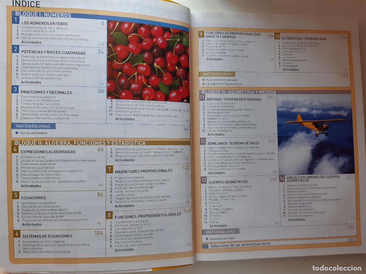 Libros de segunda mano: MATEMATICA SECUNDARIA SM ESO 2 ESFERA 2010 LIBRO DE TEXTO TM - Foto 9