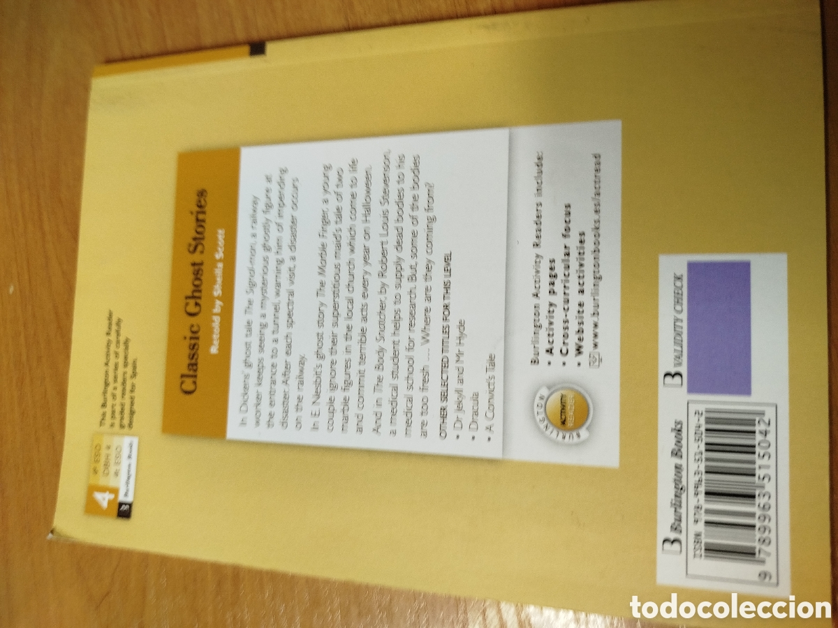 Libros de segunda mano: Classic Ghost stories. 4 eso. Sheila Scott - Foto 2