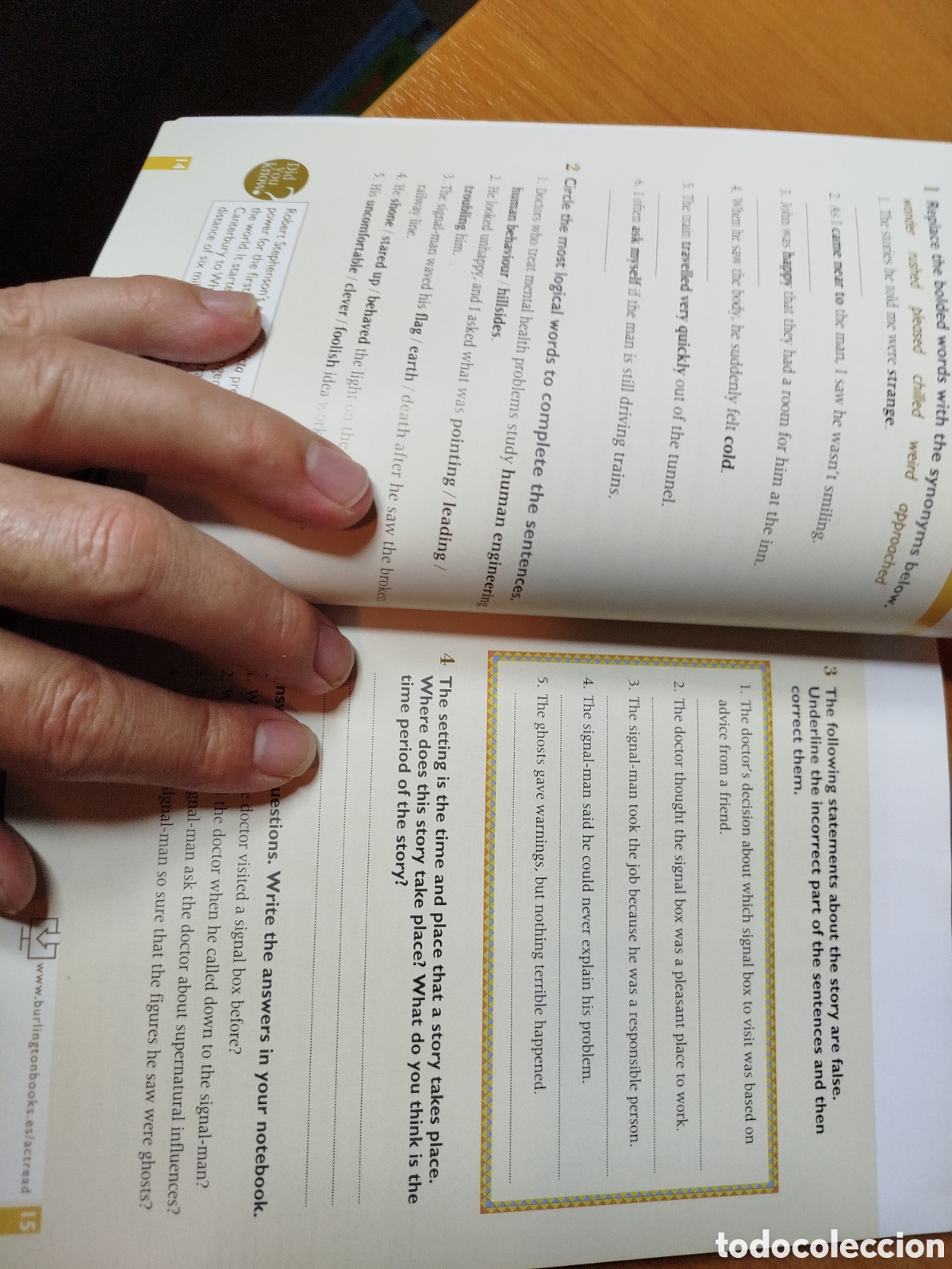 Libros de segunda mano: Classic Ghost stories. 4 eso. Sheila Scott - Foto 3