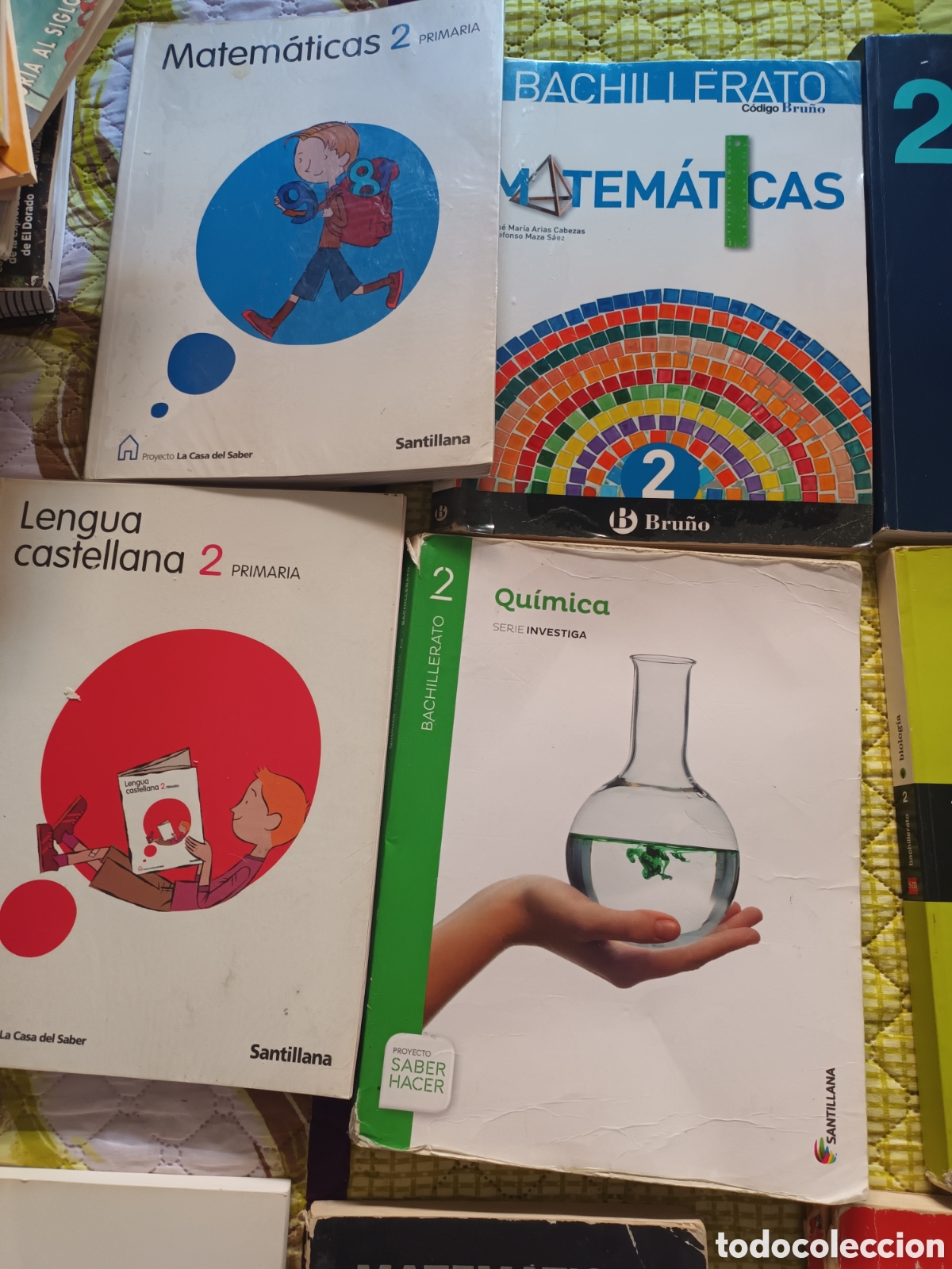 Libros de segunda mano: LOTE DE LIBROS DE TEXTO DISTINTAS MATERIAS Y CURSOS - Foto 2