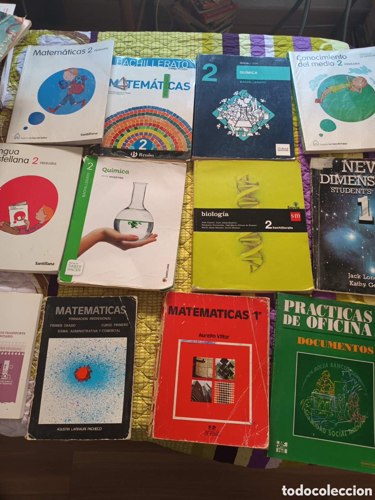 Libros de segunda mano: LOTE DE LIBROS DE TEXTO DISTINTAS MATERIAS Y CURSOS