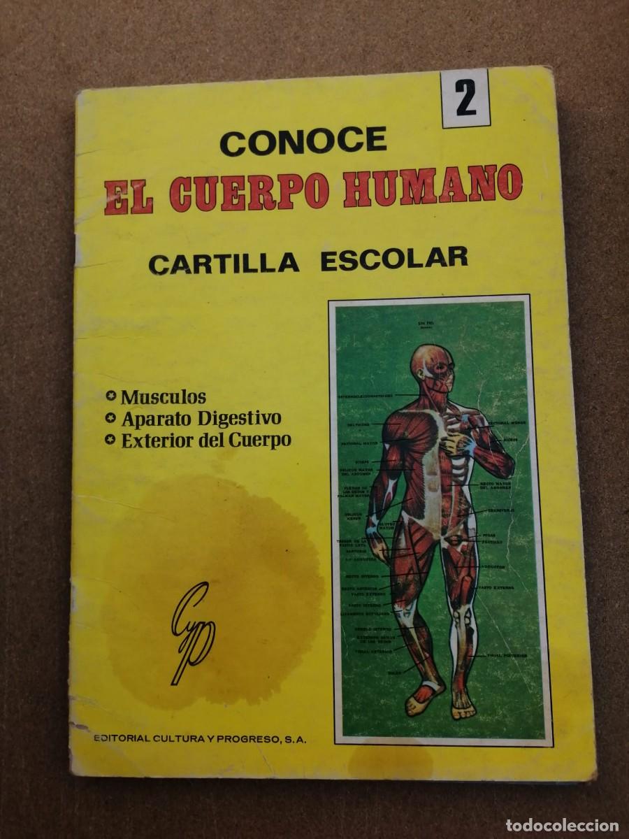 Libros de segunda mano: CONOCE EL CUERPO HUMANO (NUMERO 2) CARTILLA ESCOLAR