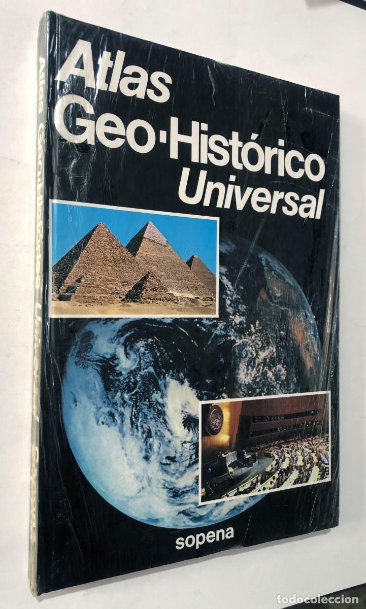 Libros de segunda mano: ATLAS GEO - HIST&Oacute;RICO UNIVERSAL / ED. SOPENA / PRECINTADO - SIN USAR
