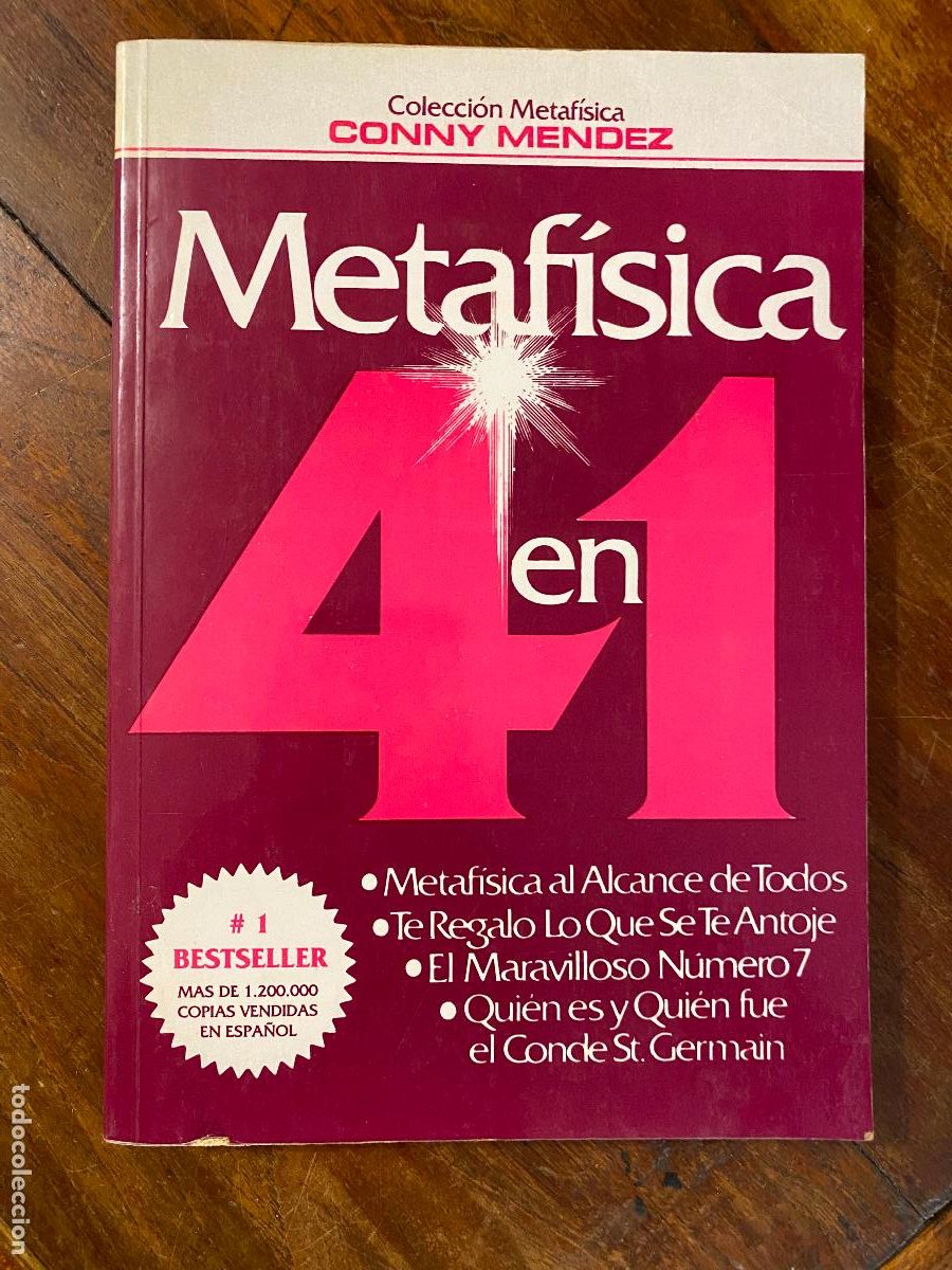 Libros de segunda mano: Libro Metaf&iacute;sica 4 en 1 - Conny Mendez - Colecci&oacute;n Metaf&iacute;sica