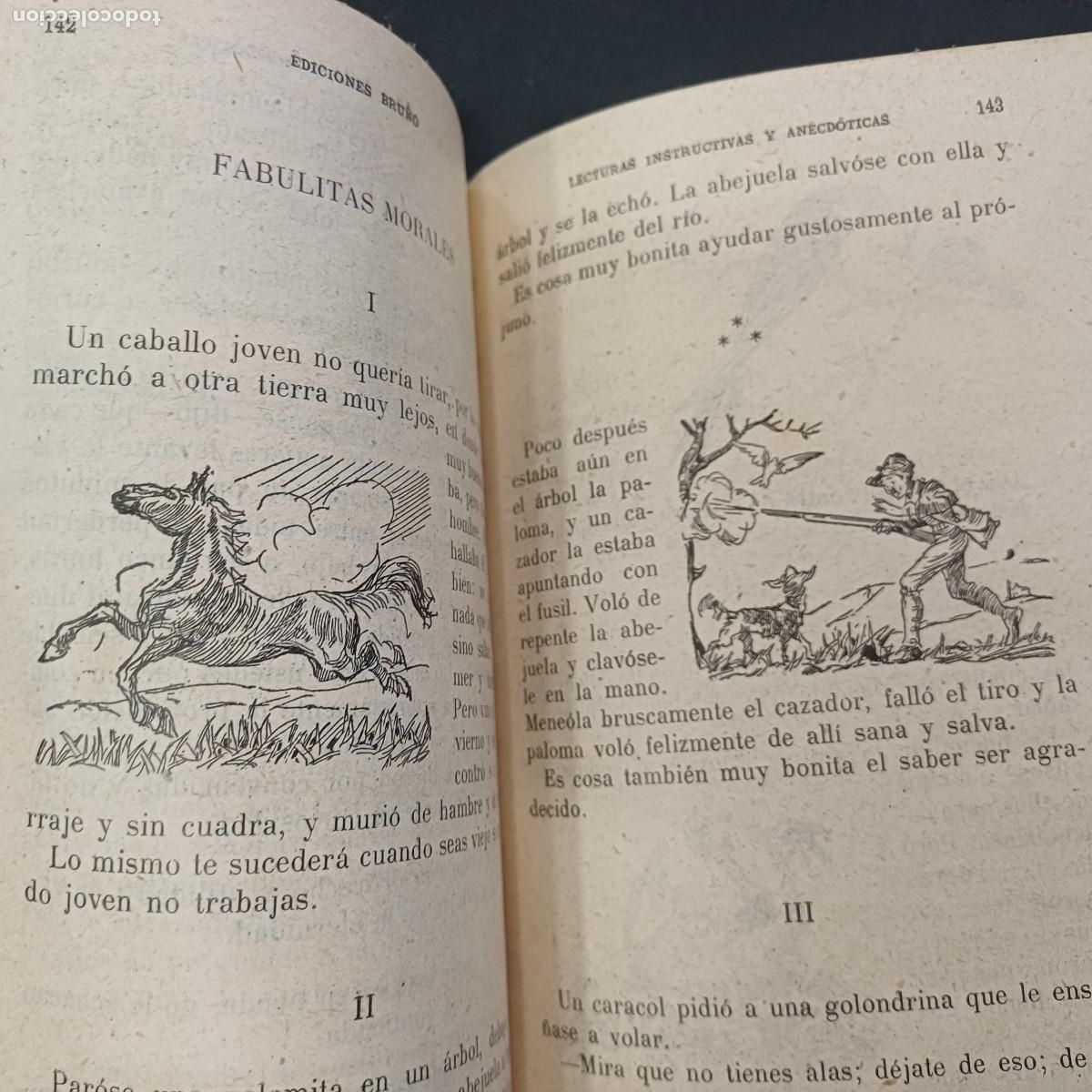 Libros de segunda mano: LECTURAS INSTRUCTIVAS Y ANECDOTICAS/EDICIONES BRU&Ntilde;O. - Foto 3