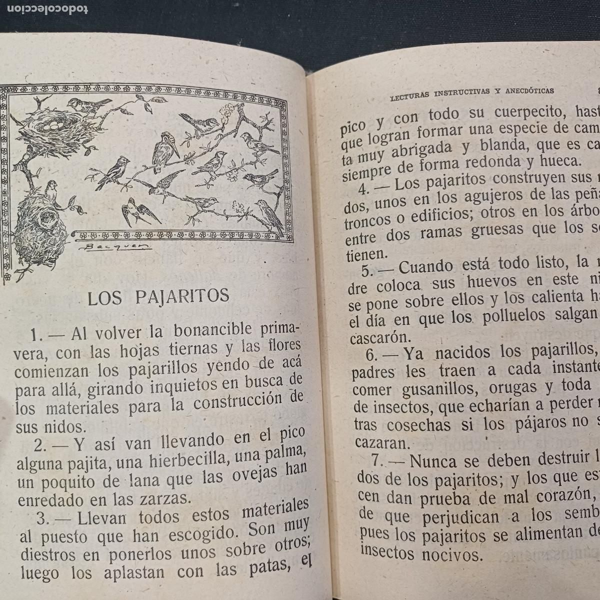 Libros de segunda mano: LECTURAS INSTRUCTIVAS Y ANECDOTICAS/EDICIONES BRU&Ntilde;O. - Foto 4