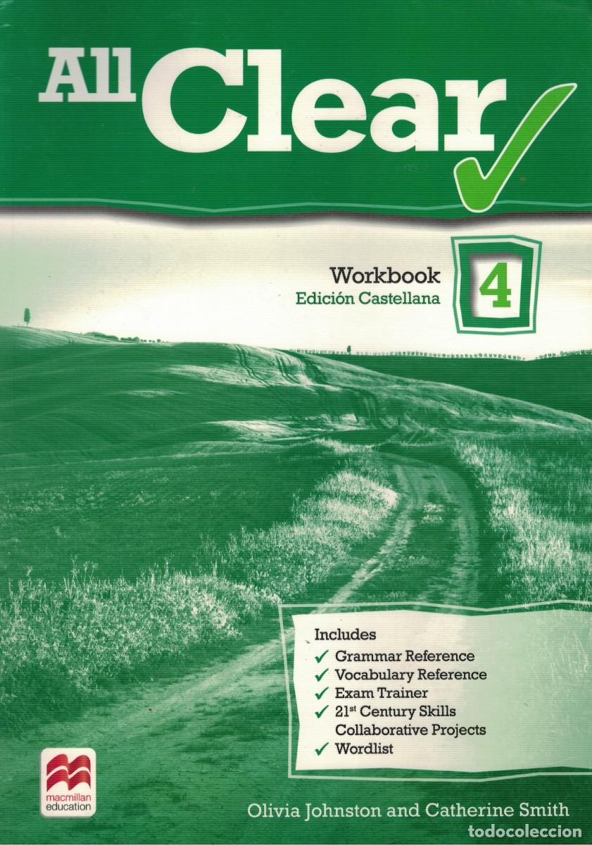 Libros de segunda mano: All Clear Workbook 4 / Olivia Johnson and Catherine Smith