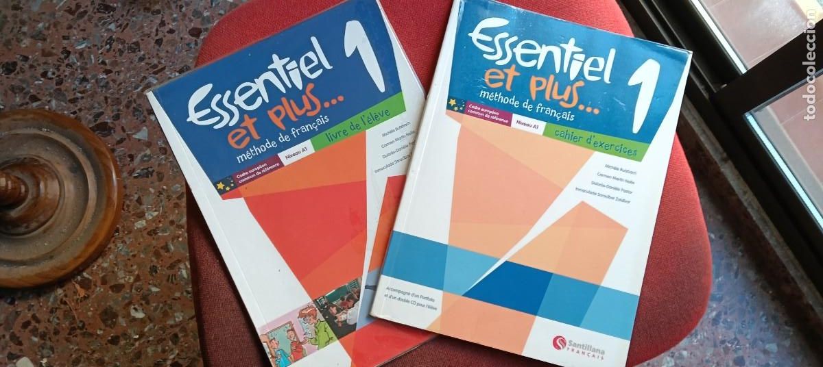 Libros de segunda mano: Essentiel et plus... 1 M&eacute;thode de Fran&ccedil;ais Niveau A1 Livre de l'&eacute;l&egrave;ve cahier d'exercices. Santillana