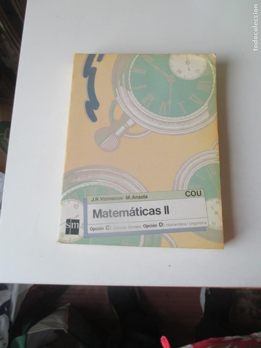 Libros de segunda mano: Matem&aacute;ticas II C.O.U. W40259