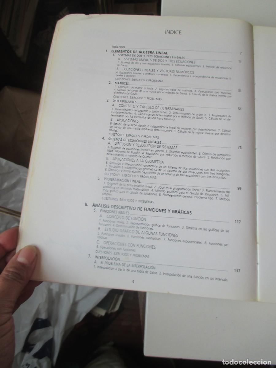 Libros de segunda mano: Matem&aacute;ticas II C.O.U. W40259 - Foto 2