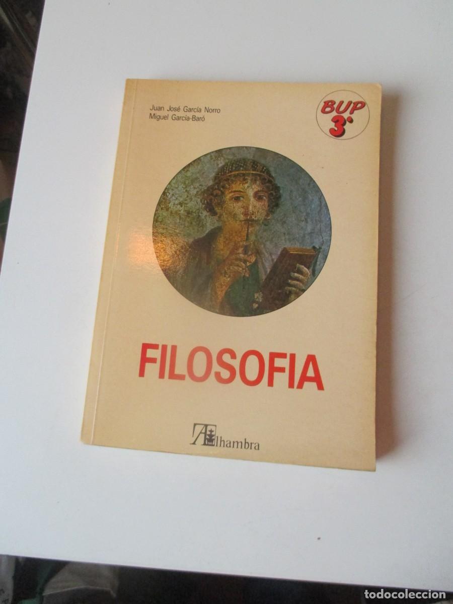 Libros de segunda mano: Filosof&iacute;a 3 B.U.P. Alhambra W40260