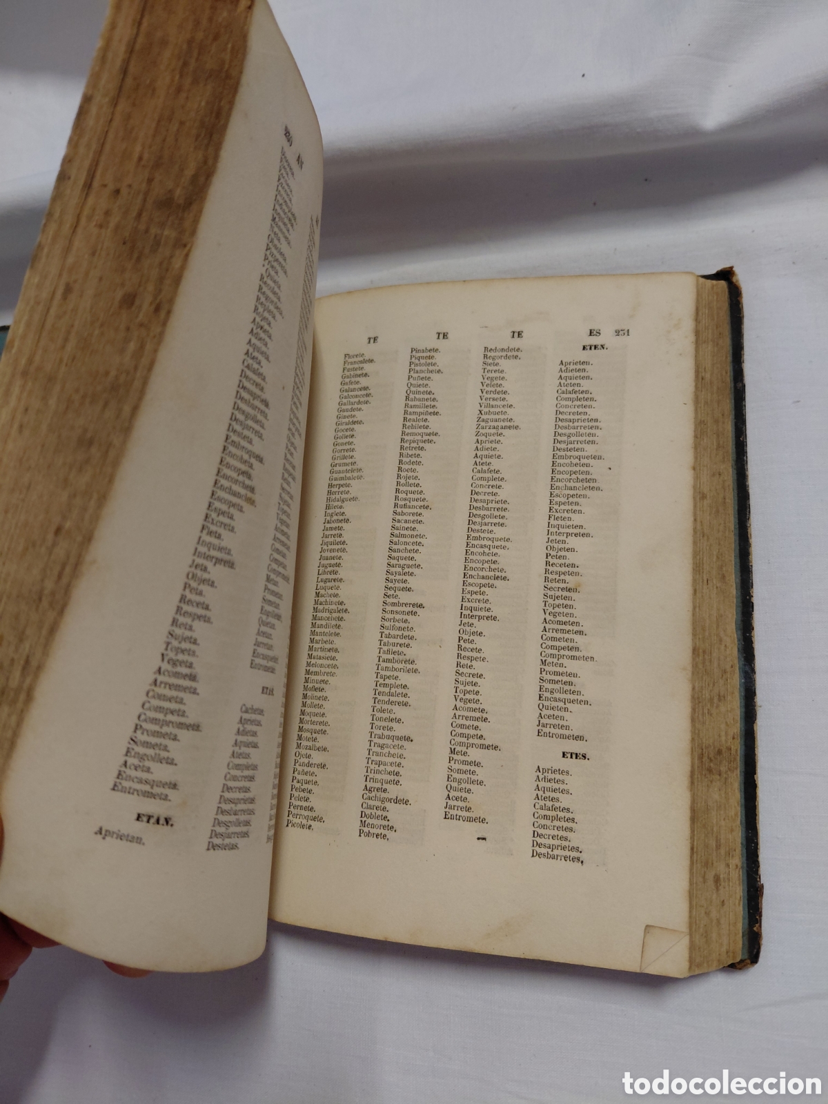 Libros de segunda mano: ANTIGUO DICCIONARIO DE LA RIMA - Foto 8