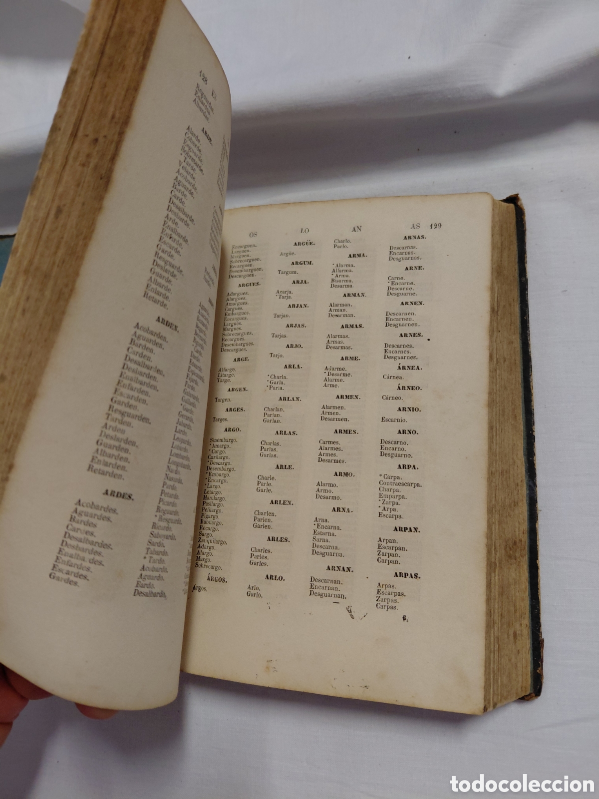 Libros de segunda mano: ANTIGUO DICCIONARIO DE LA RIMA - Foto 9
