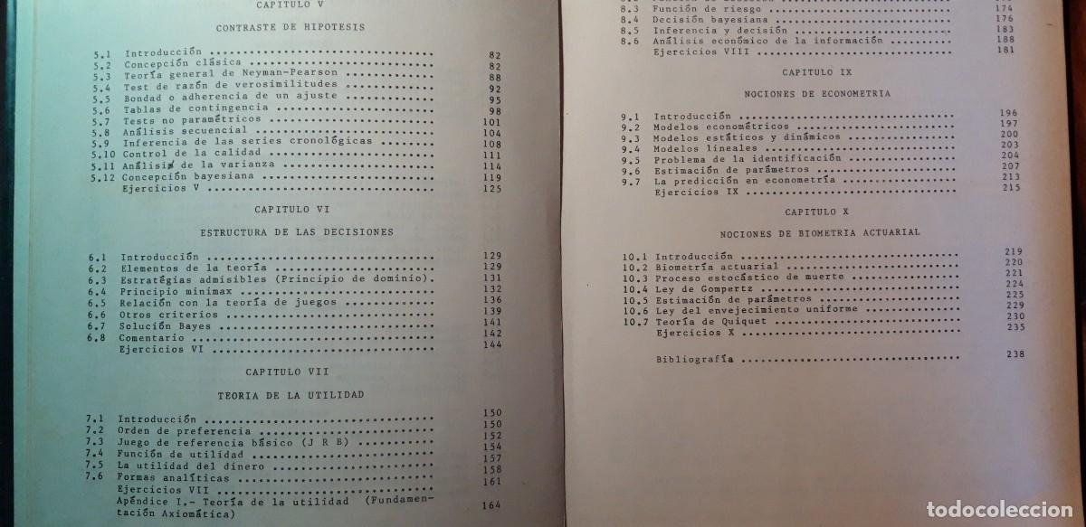 Libros de segunda mano: Inroducci&oacute;n a la Estad&iacute;stica - Nieto de Alba - Foto 3