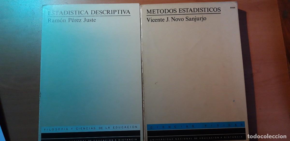 Libros de segunda mano: Libros de texto de Estad&iacute;stica - UNED