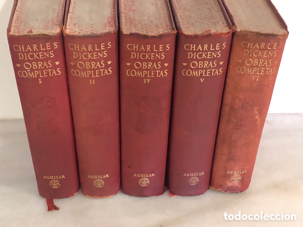 Gebrauchte B&uuml;cher: CHARLES DICKENS OBRAS COMPLETAS 6 tomos