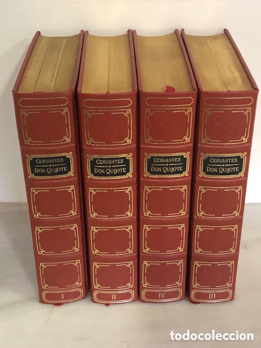 Libros de segunda mano: Don quijote de la mancha 1983 4 tomos