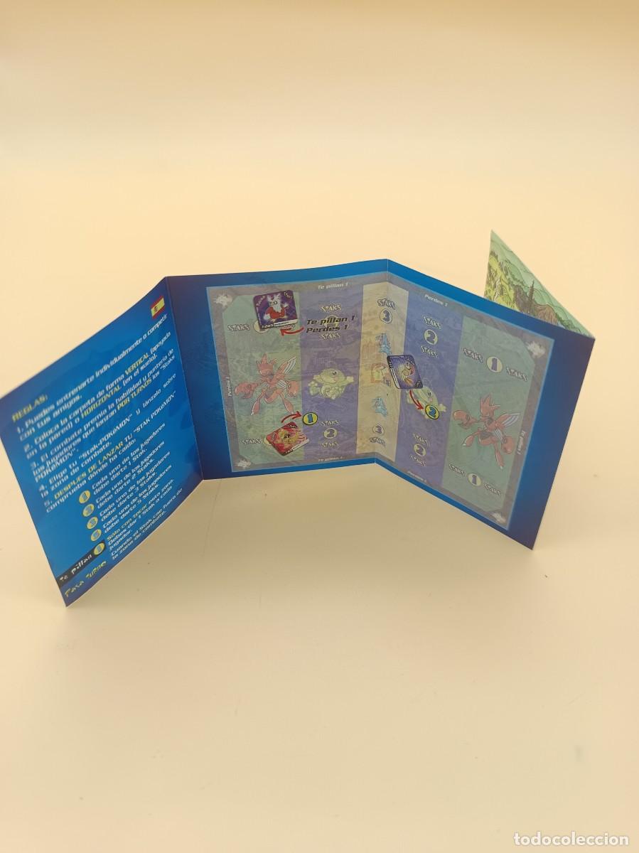 Libros de segunda mano: REGLAS STAKS CROMO POKEMON 2002 PANINI