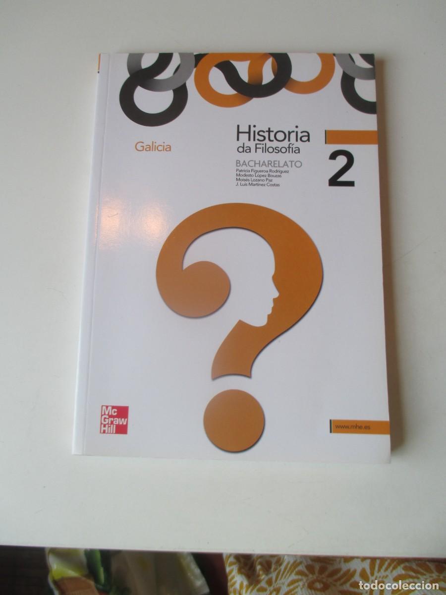 Libros de segunda mano: Historia da filosof&iacute;a Bacharelato McGraw Hill (Galicia) W40331