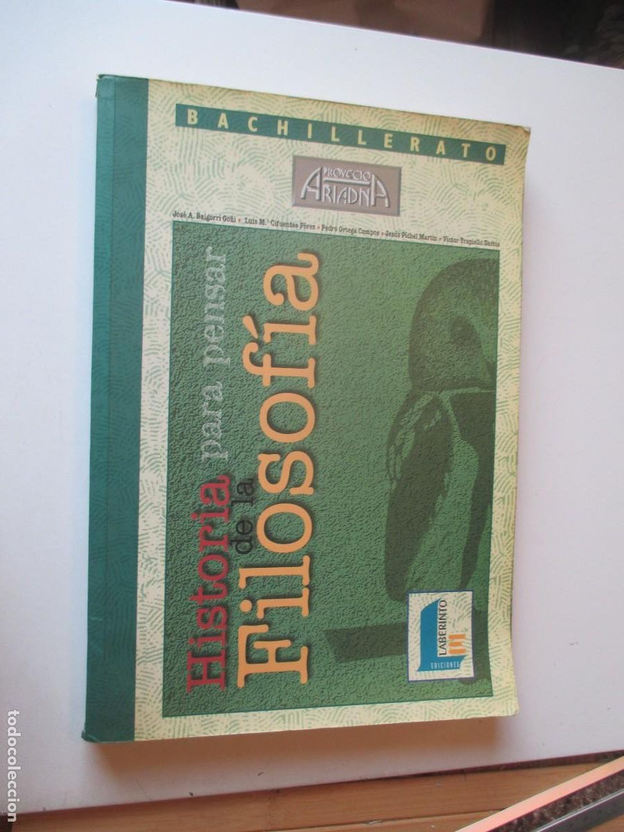 Libros de segunda mano: Historia para pensar de la Filosof&iacute;a Bachillerato W40347