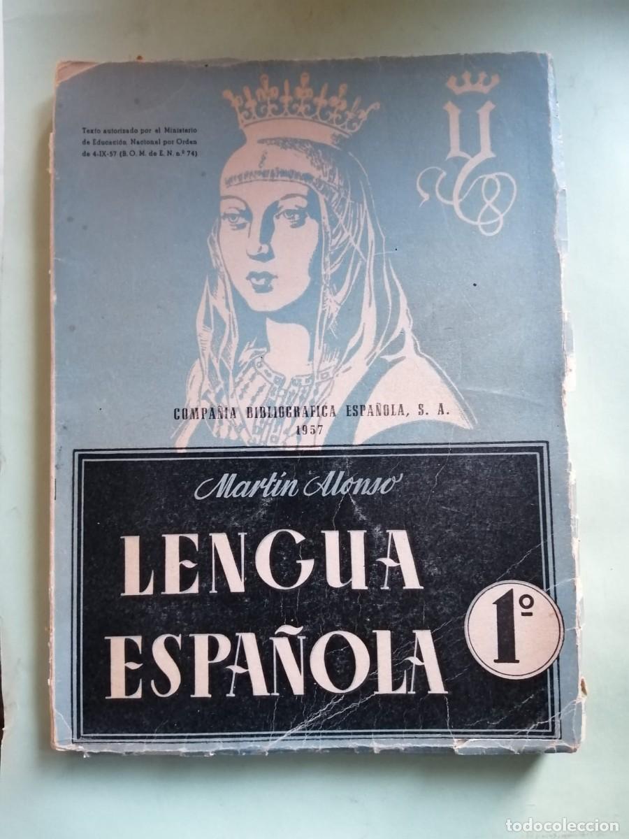 Libros de segunda mano: LENGUA ESPA&Ntilde;OLA 1&ordm;. (MARTIN ALONSO)