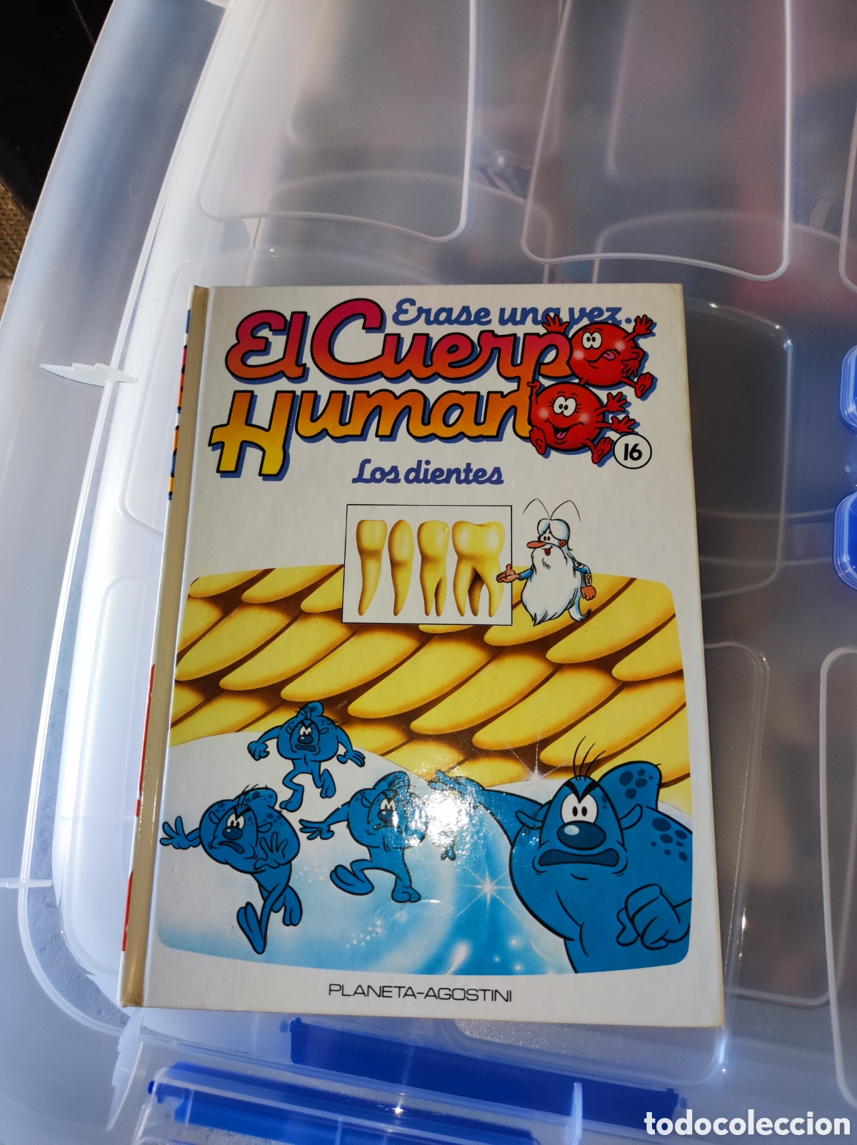 Libros de segunda mano: &Eacute;rase Una Vez El Cuerpo Humano - N&ordm; 16 - Los dientes - Planeta De Agostini - libro