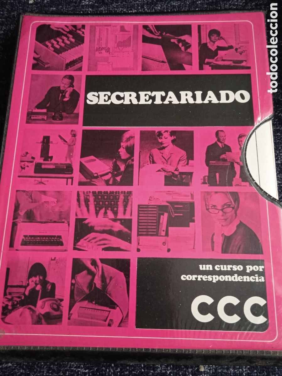 Libros de segunda mano: CURSO DE SECRETARIADO POR CORRESPONDENCIA CCC 12 LIBROS EN ESTUCHE -A&Ntilde;OS 70