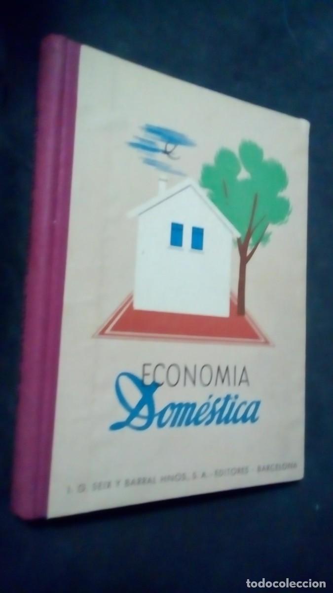 Libros de segunda mano: ECONOM&Iacute;A DOM&Eacute;STICA. ADELINA B. ESTRADA. SEIX BARRAL HNOS, EDITORES, 1948