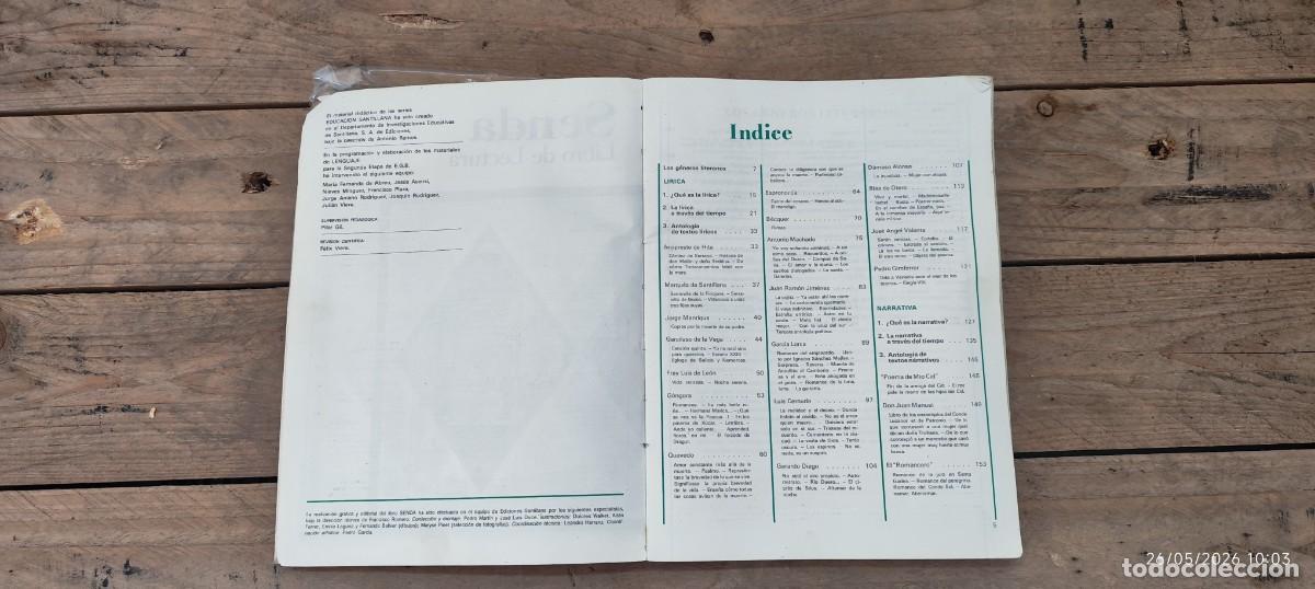Libros de segunda mano: Libro de lectura Senda 7 - Foto 3