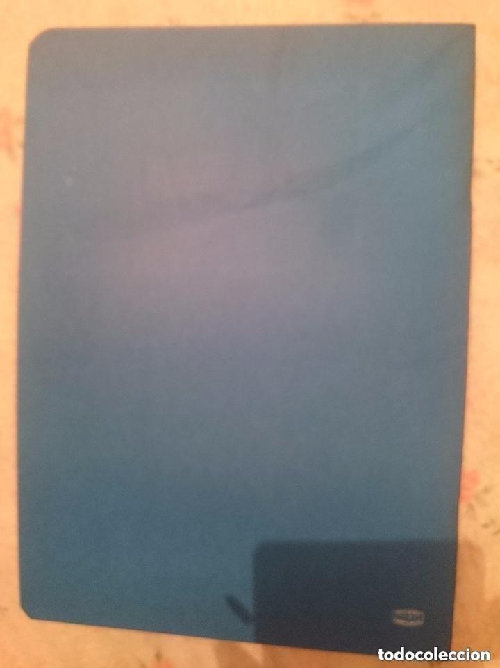 Libros de segunda mano: LIBRETA ESCOLAR AZUL - A RAYAS -A&Ntilde;OS 80 -SIN USAR - Foto 2