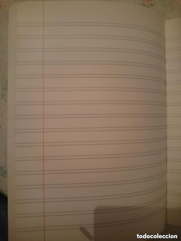 Libros de segunda mano: LIBRETA ESCOLAR AZUL - A RAYAS -A&Ntilde;OS 80 -SIN USAR - Foto 3