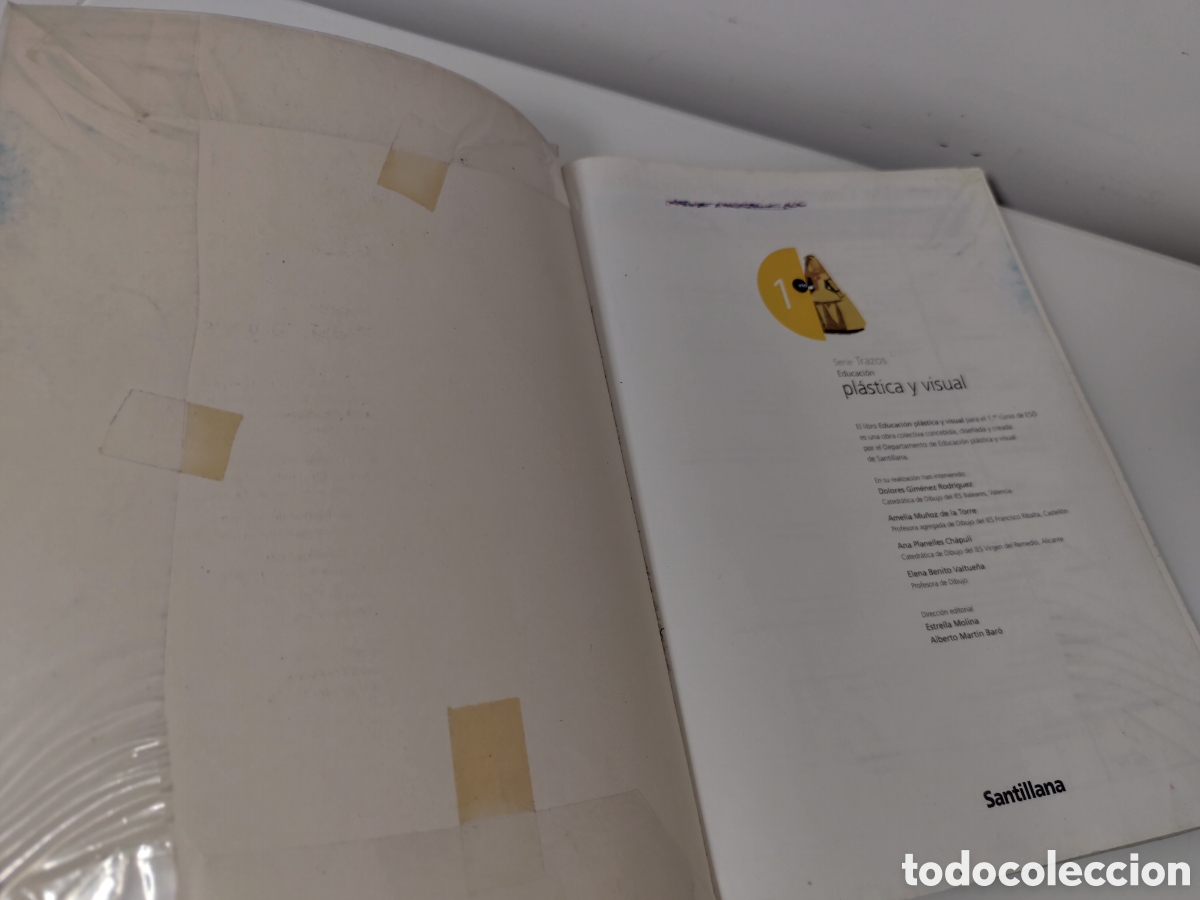 Libros de segunda mano: EDUCACI&Oacute;N PL&Aacute;STICA Y VISUAL 1 ESO. - SANTILLANA - 2003 - Foto 5